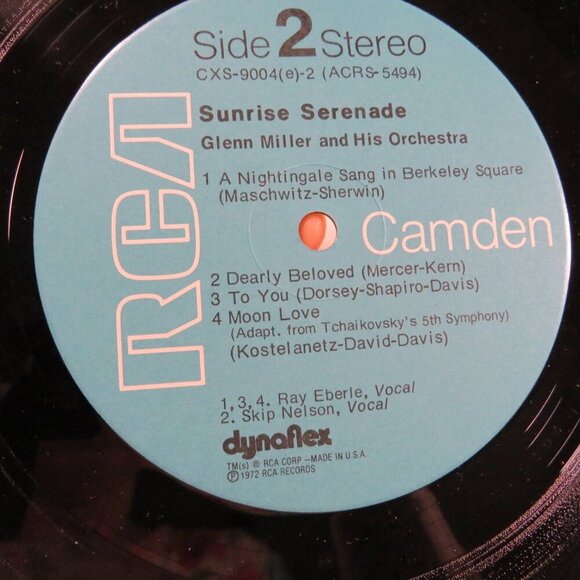 Sunset Serenades (2) LP Vinyl Record Glen Miller NEAR MINT CONDITITION - Picture 9 of 12